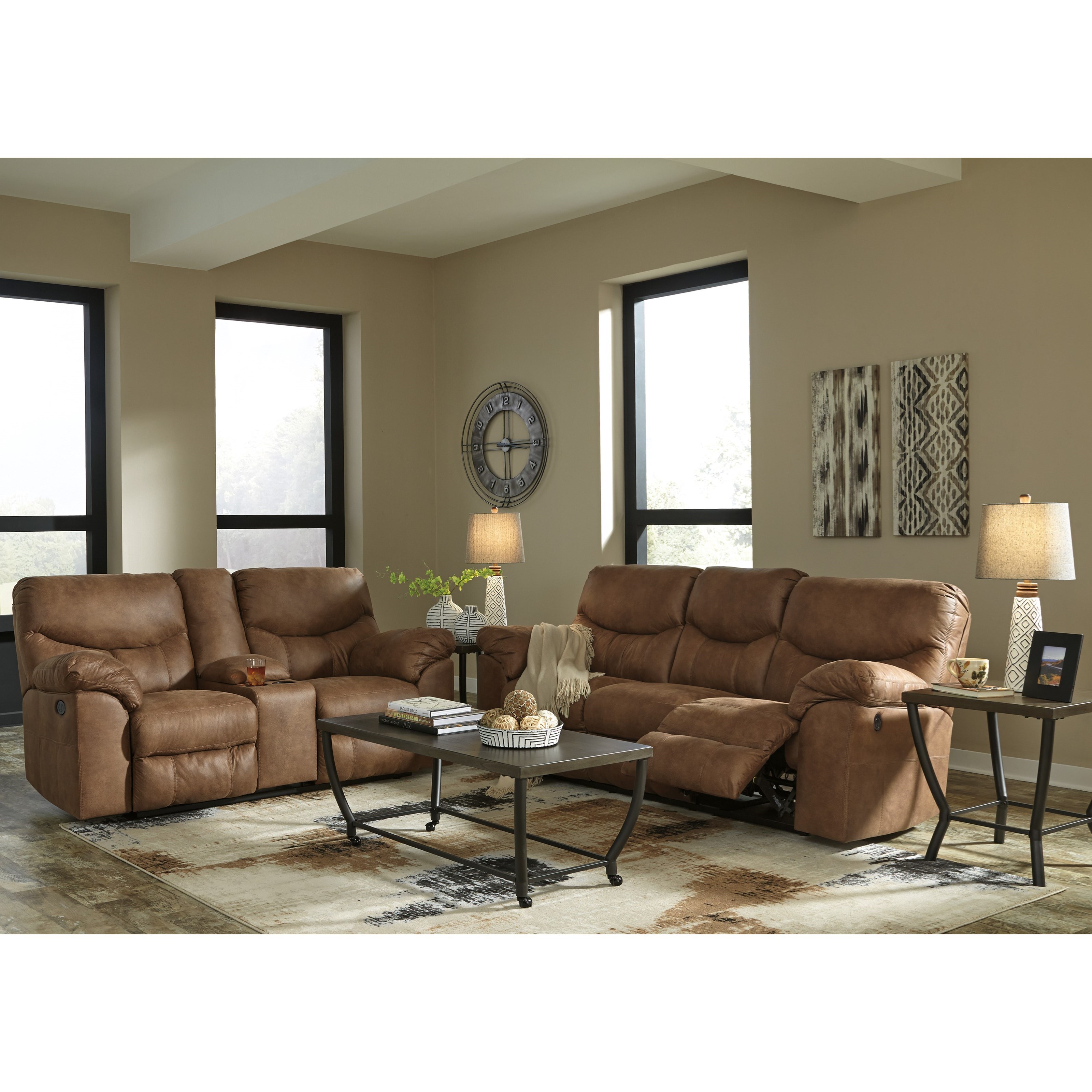 Signature Design by Ashley Boxberg 33802U1 Reclining Living Room